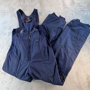 White Stag STAG Snow Bib Overalls Womens 12 Navy Ski Pants